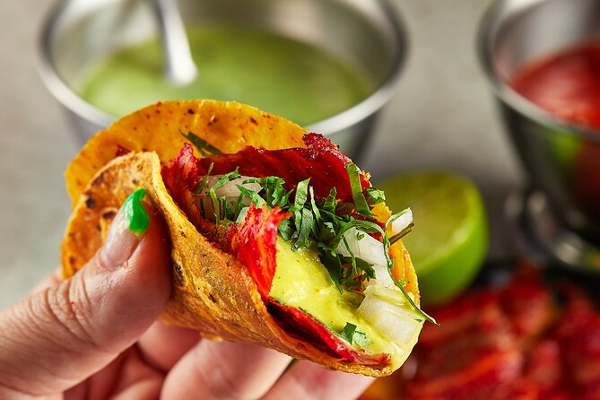 3-Hour Night Tacos and Mezcal Crawl in Mexico with Guide - Stop-by-stop taco plan in Roma Norte, not a one-and-done bite