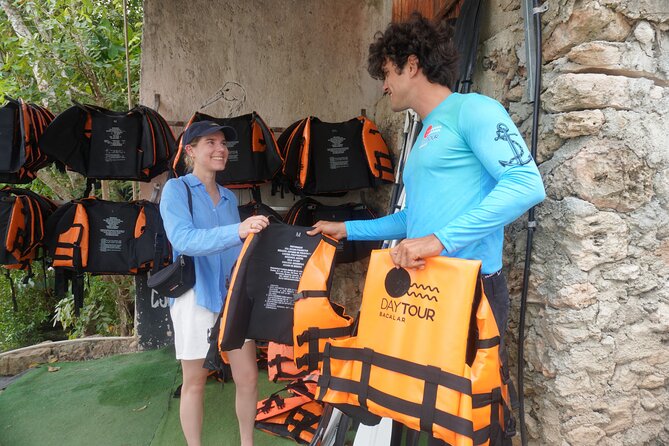 3 hr Pontoon Tour with access to Beach Club and Free Kayaks - Stop 2: Cenote de la Bruja and what to expect at the water