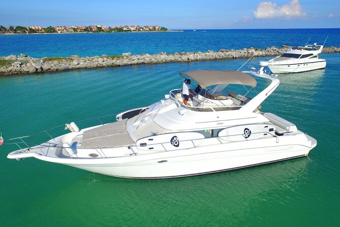4 Hour - 51' Sea Ray, Tulum, Playa del Carmen, Riviera Maya - Price and the real per-person cost (plus the fee you must plan for)