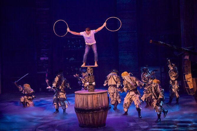5+ Groups: Hotel Pick up + Cirque du Soleil JOYÀ Tickets - Tickets, vouchers, and the ID check that can affect price