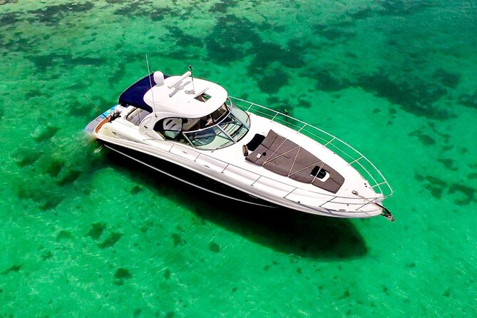 5-Hour Private 40' Yacht 2-Stop Tour to In-Ha reef with Food, Drinks & Snorkel - Stop 2 at La Bocana: shallow water, ceviche, and troll fishing