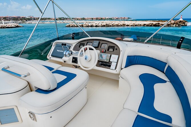 5H private 50' Yacht All-Inclusive from Tulum & Playa del Carmen - How the Day Starts From Puerto Aventuras (and What to Expect)