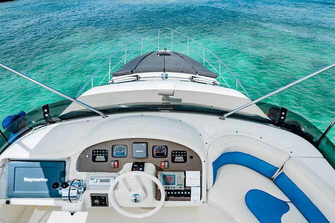 5H private 50' Yacht All-Inclusive from Tulum & Playa del Carmen - Group Size and Comfort: Private Does Not Mean Unlimited Space