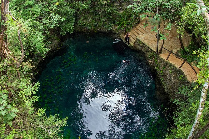 Admission Ticket to Cenotes Zapote EcoPark - Lunch, Coffee or Tea, and Handmade Tortillas With Four Stews