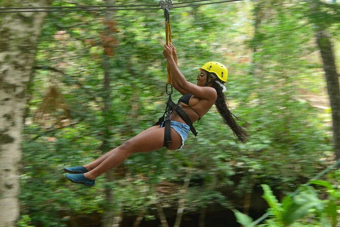 Adventure in the Mayan Jungle with ATV and Zip Line in Tulum - Zip Line Circuit in the Mayan Jungle, Including the Evolution 1 km Line