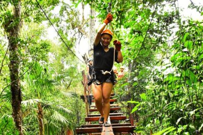 ATV Adventure, Interactive Bridges, Ziplines, Cenote and Lunch