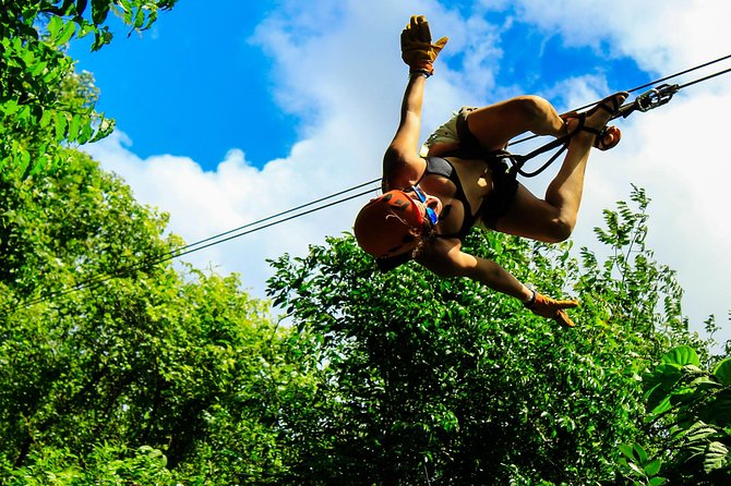 ATV Adventure, Interactive Bridges, Ziplines, Cenote and Lunch - Tequila tasting, tacos, and a Mayan show: culture built into the day