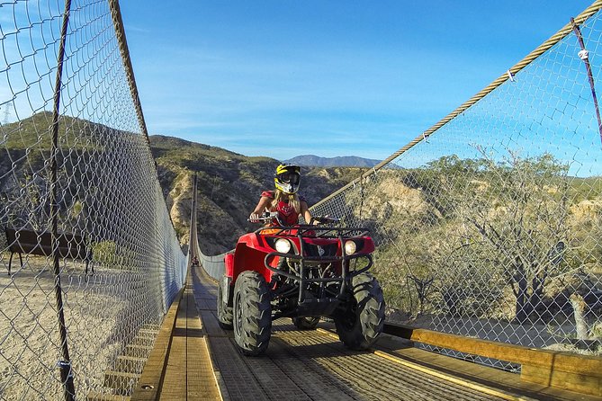 ATV Off-Road Experience: Cross the Wooden Bridge, Feel the Thrill - The bridge finish at the canyon, why it’s so memorable