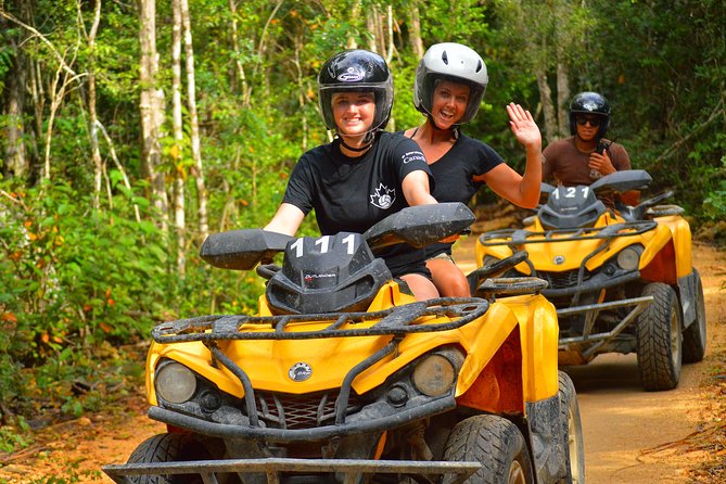 ATV Xtreme and Zipline Adventure from Riviera Maya - Riviera Maya half-day combo: ATV, zipline, and cenote snorkeling