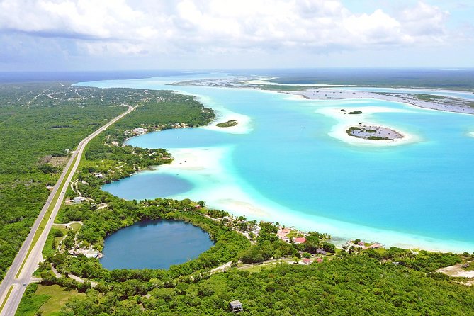 Bacalar - 7 Colors Lagoon Excursión Costa Maya - Pirate Channel and lagoon viewpoints, why the stories make sense
