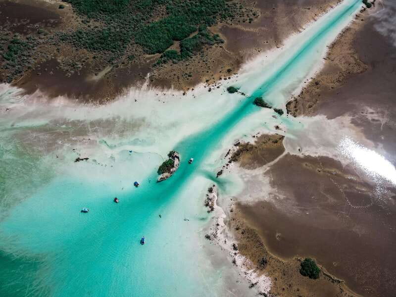 Bacalar: Lake of Seven Colors Pontoon Tour with Fruit - Key highlights to look for