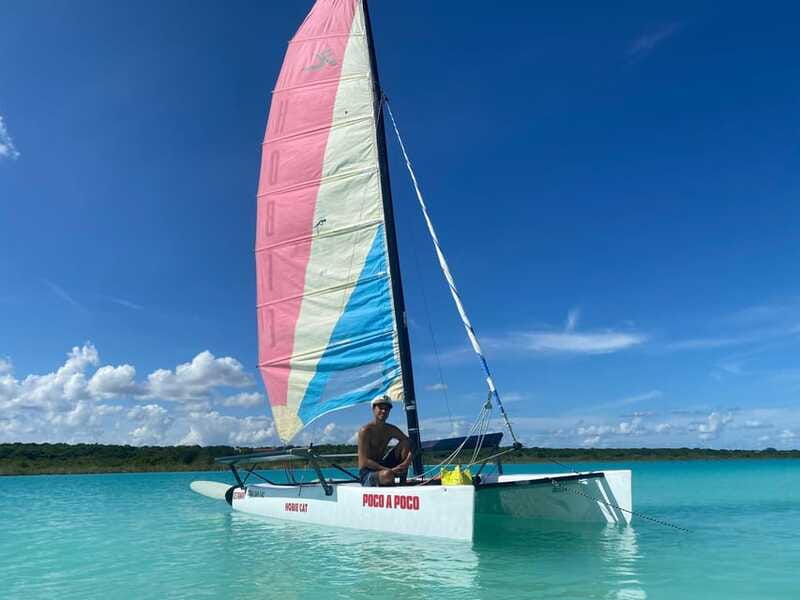 Bacalar: Sail Away with a Hobie Cat Catamaran - Guides You Can Understand: 4 Languages on One Boat