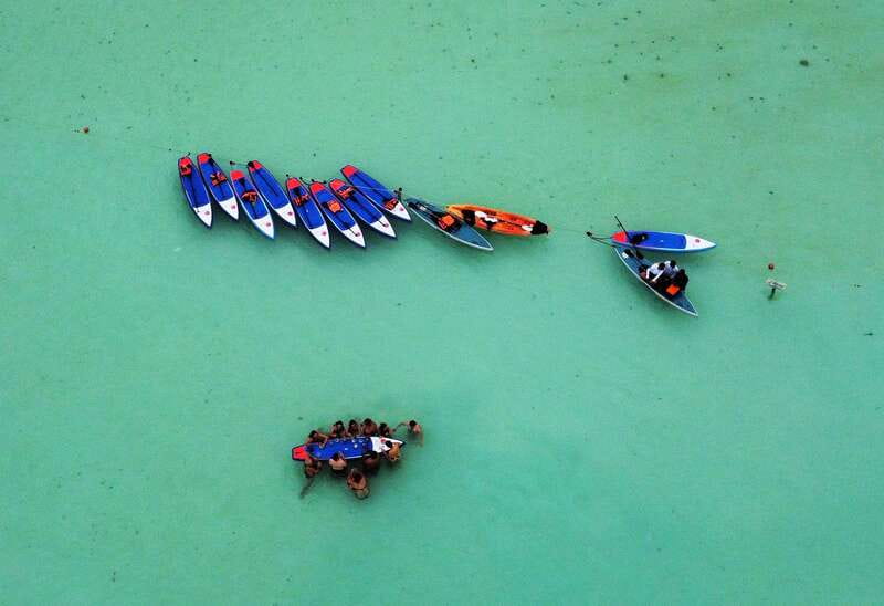 Bacalar: Sunrise Paddleboard Tour with Floating Picnic - The floating breakfast: what it includes and what to expect