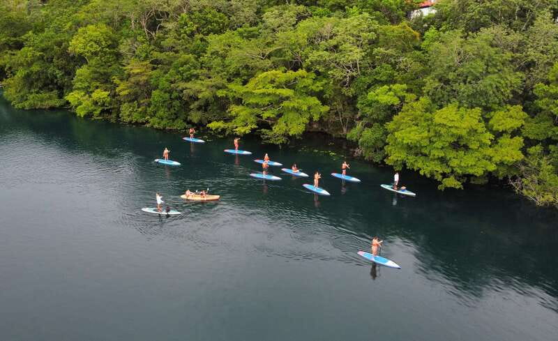 Bacalar: Sunrise Paddleboard Tour with Floating Picnic - Meeting at Casa China Bacalar, and why the timing matters