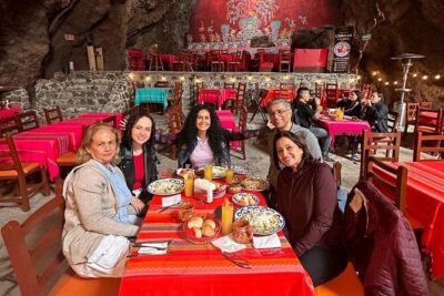 Balloon flight + Breakfast in cave + Pyramids + Pick up CDMX.