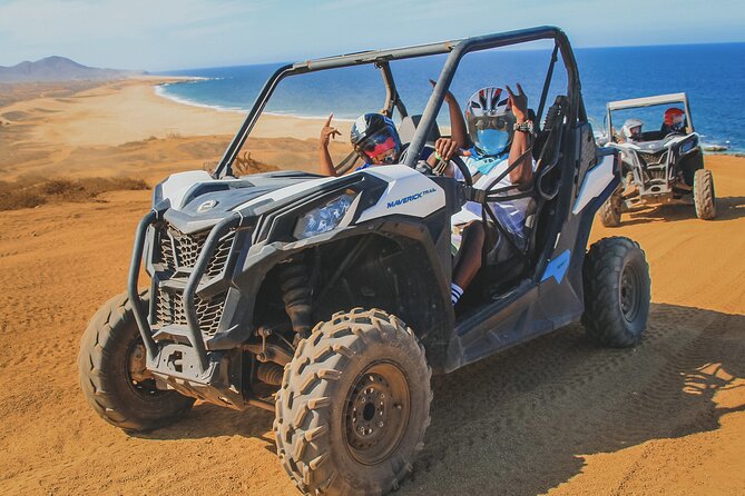Beach and Desert UTV Tour in Cabo - Gear Up: Helmet and Goggles, Plus the Real Dust Question