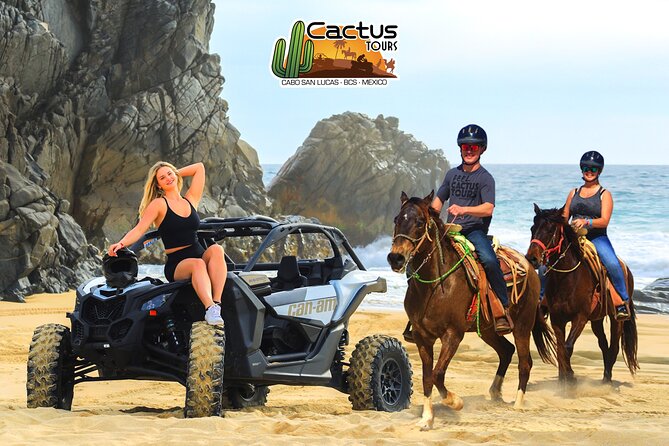 Beach Camel Ride and Sky Bike in Cabo - Camel ride along the Pacific coast, then tequila tasting