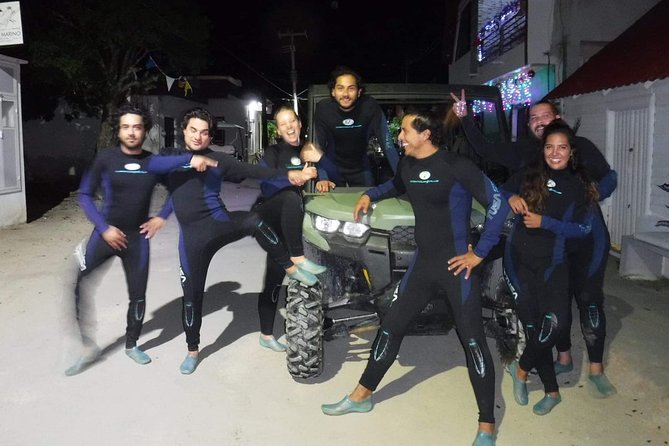 Bioluminescence Experience in Holbox - The Main Moment in Shallow Water Around Holbox
