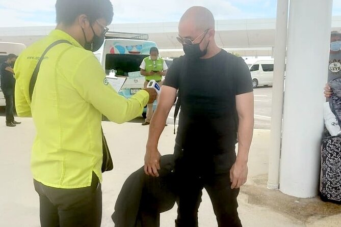 Black Luxury Van WiFi arrivals aboard from Cancun Airport - Choosing the Right Drop-Off Zone in the Riviera Maya