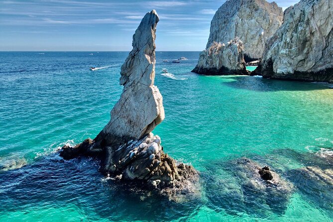 Boat ride to the Arch and Snorkel - Meet Your Crew at the Breathless Cabo Marina Dock