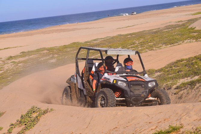 Cabo Candelaria Village Double UTV Adventure - Included gear and what to bring so you stay comfortable