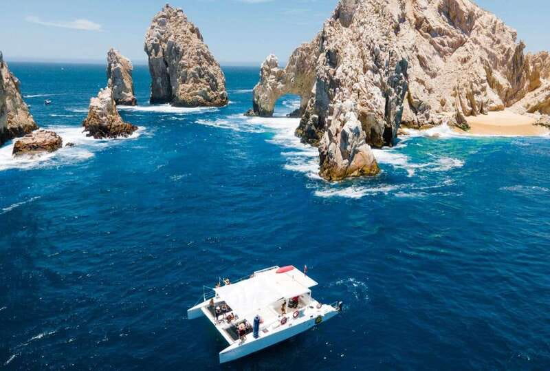 Cabo Catamaran Snorkel: Arch & Santa Maria, Open Bar, Snacks - Lovers Beach and the Arch of Cabo San Lucas: Two Stops Worth the Camera Roll
