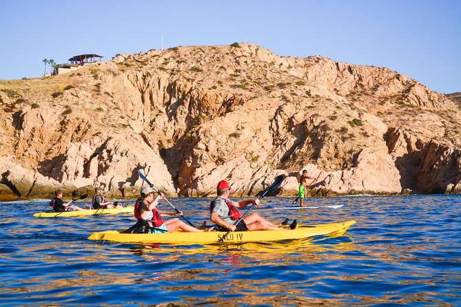 Cabo San Lucas Glass Bottom Kayak Tour and Snorkel at Two Bays - The kayak route, distance, and why your arms might notice