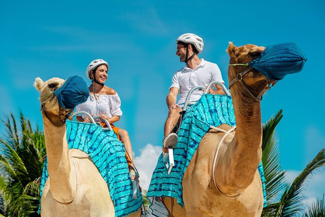 Camel Expedition and Beach Club In Riviera Maya - A short safari from pickup to Maroma Beach dunes