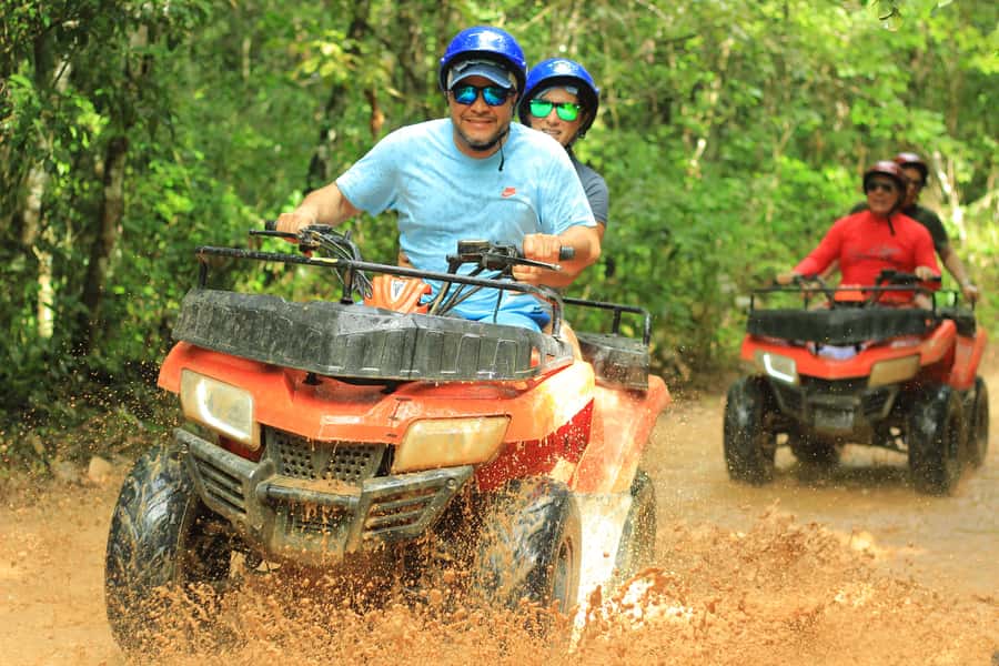Cancún: ATV, Zipline, and Cenote Adventure with Lunch - Guides and the group flow: where the experience can win big
