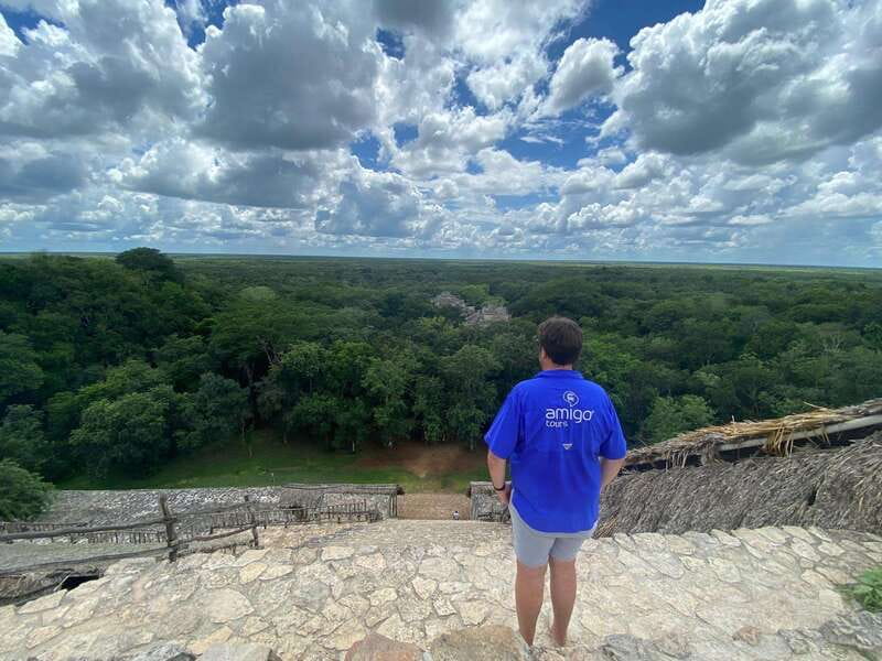 Cancun: Chichen Itza, Ek Balam, Cenote & Lunch - Ek Balam First Thing: Climb the Temples, Then Take in the Jungle