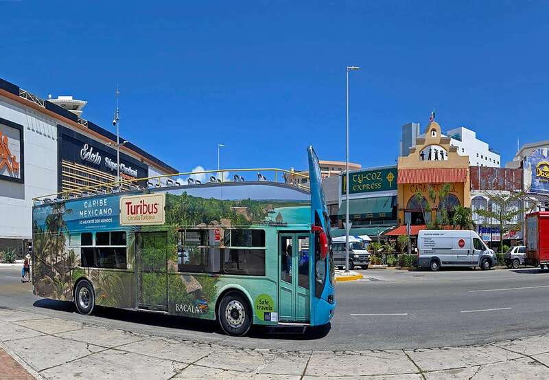 Cancun: Hop-On-Hop-Off Sightseeing Bus Tour - On the Bus: Open-Top Views, Audio Guide, and Heat Reality