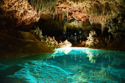 Cancun/Playa del Carmen: Tickets to Rio Secreto and Lunch