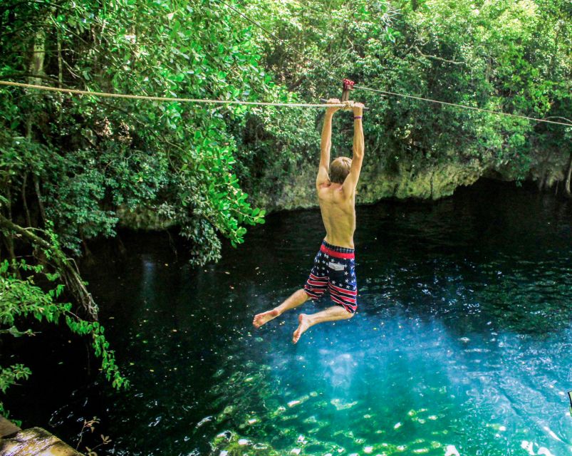Cancun & Riviera Maya: ATV, Zipline, & Cenote Combo Tour - Zip Lines Over the Trees: Three Lines, One Clear Circuit