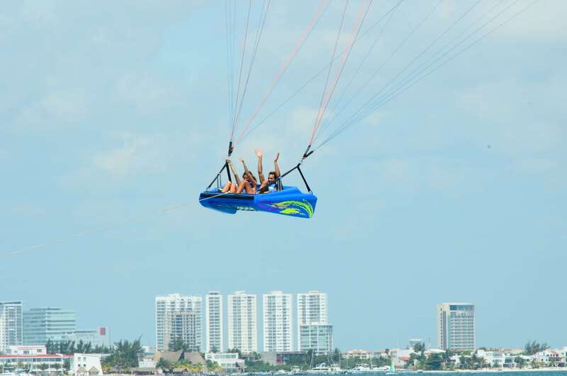 Cancún: Skyrider Parasailing Experience - Skyrider parasailing over Nichupté Lagoon and Cancún’s Hotel Zone