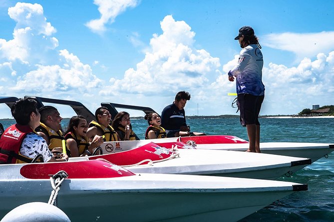 Cancun speedboat and snorkel tour: shared speedboat - Safety, weather, and what happens if snorkeling gets canceled