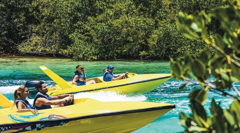 Cancun: Speedboat Mangrove Jungle & Snorkel Tour - The transition to Punta Nizuc: from mangroves to reef water