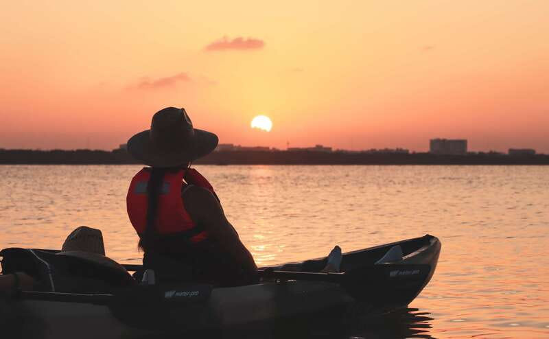 Cancun: Sunset Kayak Experience in the Mangroves - The 15-minute break and photo stop that actually fits the moment