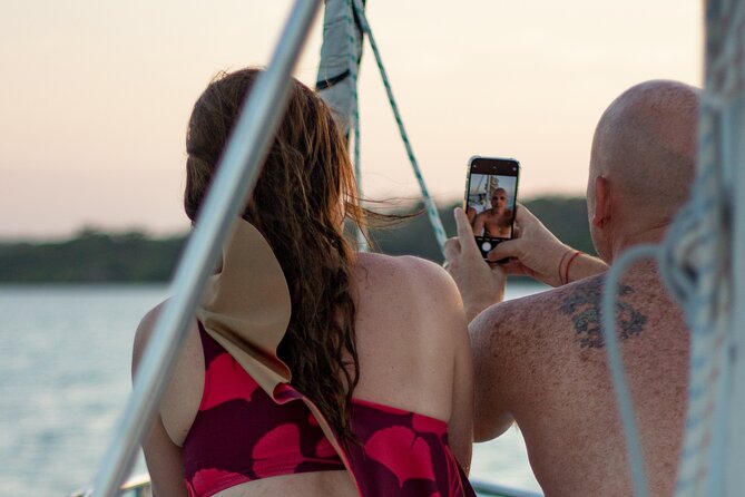 Catamaran Adventure: Sailing and Swimming in the Bacalar Lagoon - Bacalar’s lagoon, on a boat, for people who want real relaxation