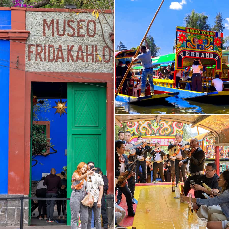 CDMX: Xochimilco, Coyoacan, Frida Kahlo Museum & Murals Tour - Morning Pickups at MIGA Cafe, Palace of Fine Arts, and the Artisan Detour