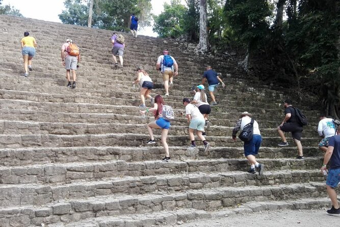 Chacchoben Mayan Ruins from Costa Maya - Mahahual beach club stop: a nice break, but not guaranteed to wow you