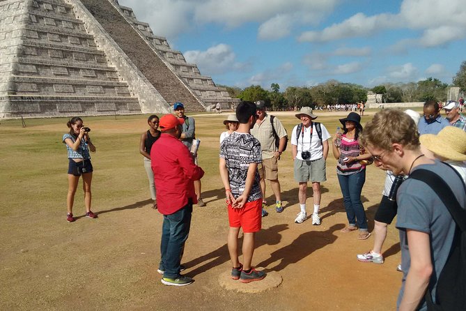 Chichen Itza, Cenote Swim & Izamal Magic Town with Buffet Lunch - Guides, groups, and making this 11.5 hours feel worth it