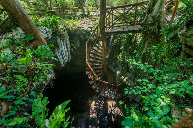 Choose your experience to live in Los 7 Cenotes San Gerónimo - Cavern-type cenote time: what makes the cave feel different