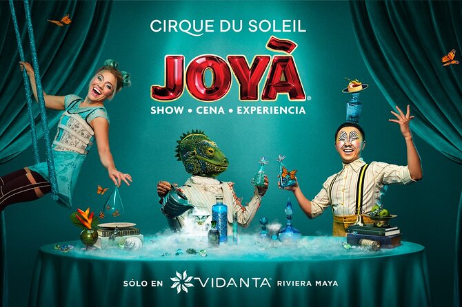 Cirque du Soleil JOYÀ Admission Tickets - Cirque du Soleil JOYÀ: a jungle fable with monarch butterflies and live music