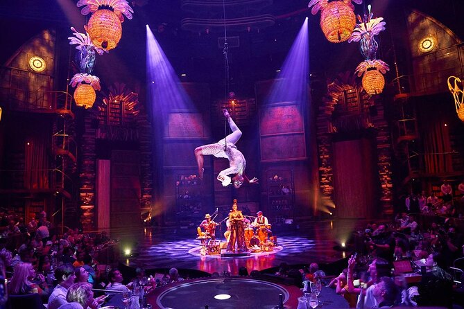 Cirque du Soleil JOYÀ Admission Tickets - Arriving at the venue: compact space, bar timing, and getting your bearings