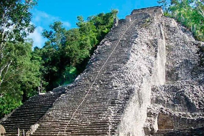 Coba, Tulum, Multun-Ha Cenote and Mayan Museum Reduced Group - Tulum Ruins Stop: Sea Views, Jaguar Park, and One Big Rule