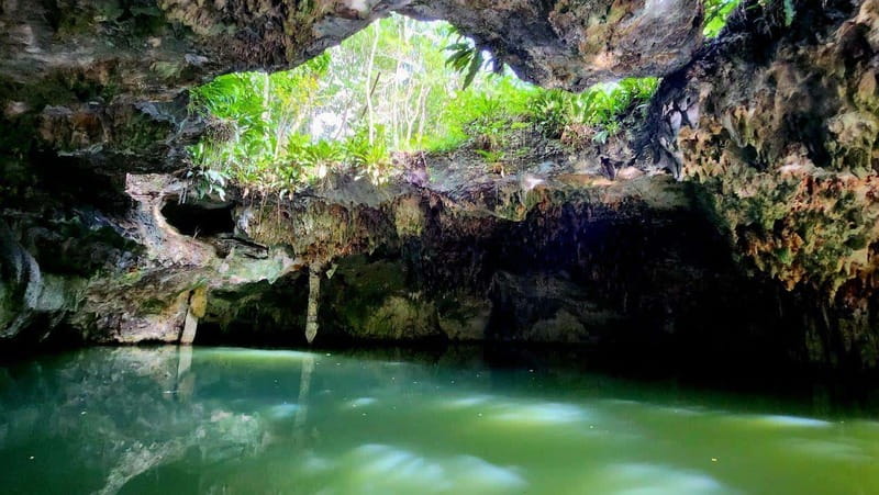 Cozumel: ATV Off-Road Adventure to Jade Cavern - Jade Cenote: the sacred stop that gives the day meaning