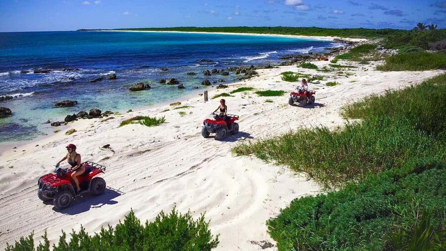 Cozumel: ATV Seashore Adventure & Mayan Cenote Experience - Mezcalitos ATV hour: what the off-road ride is really like