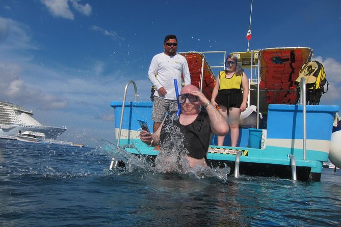 Cozumel Coral Reef Snorkeling by Glass Bottom Boat with Guide - Cozumel reef snorkeling in two hours, without the stress