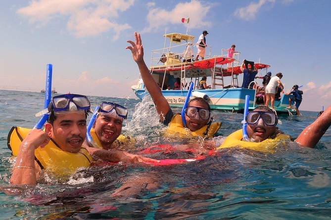 Cozumel Coral Reef Snorkeling by Glass Bottom Boat with Guide - Drinks and the “after snorkeling” treat