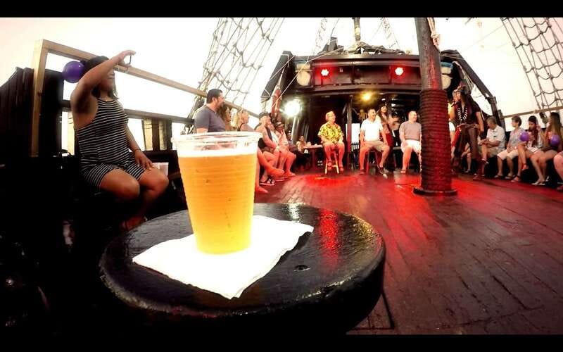 Cozumel: Pirate Ship Cruise with Open Bar, Dinner, and Show - Views and Seating Tips: Where to Watch the Caribbean Cruise
